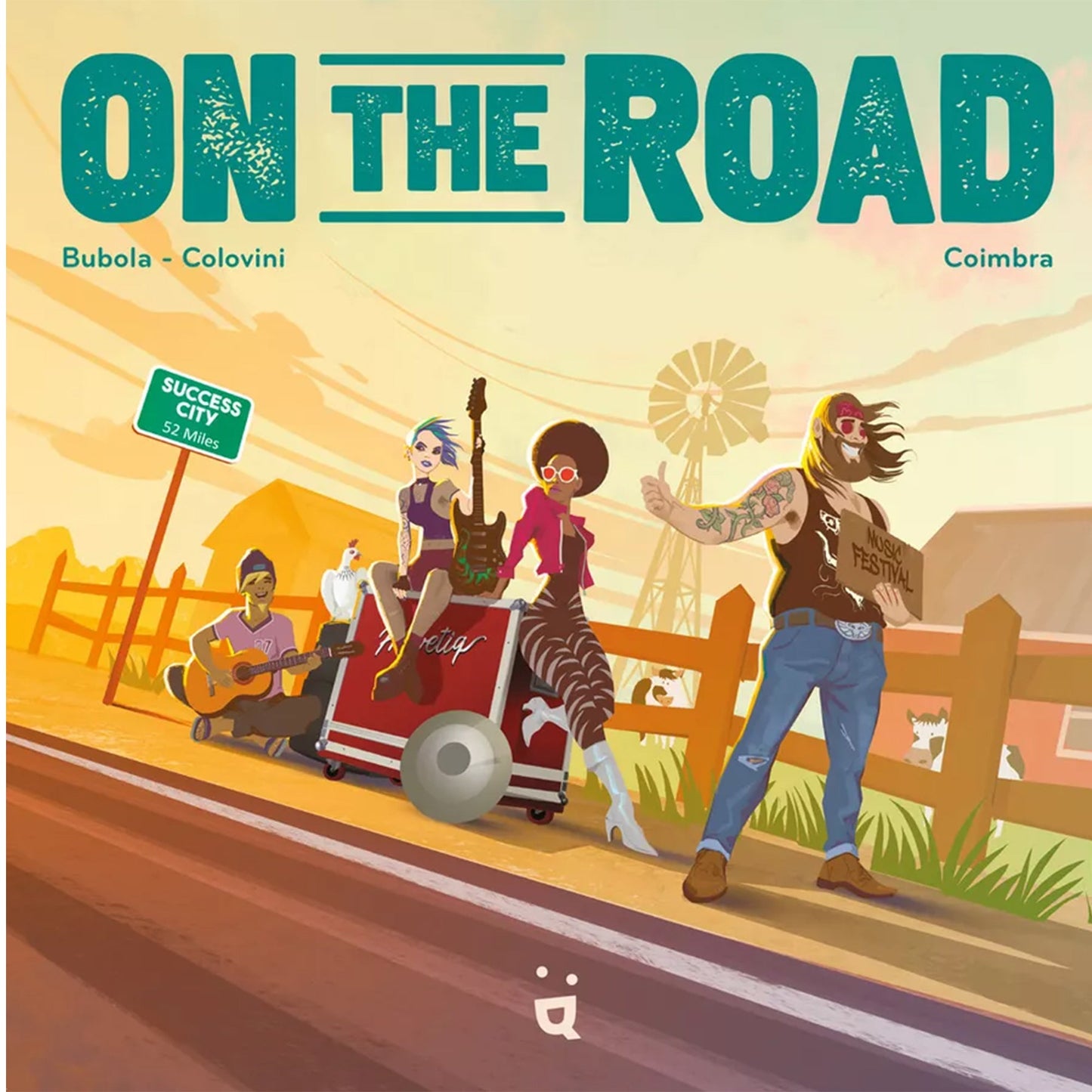 On The Road Board Game - Board Game Gia Đình Hấp Dẫn - Helvetiq