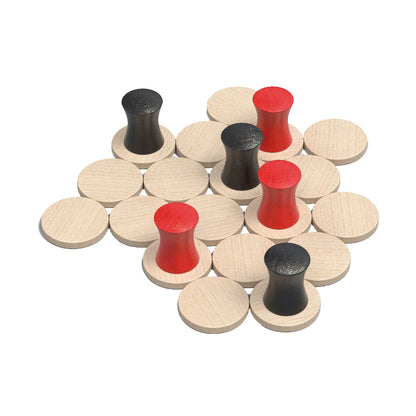 Triplo Board Game - Trò Chơi Chiến Thuật Gỗ Mini - Helvetiq