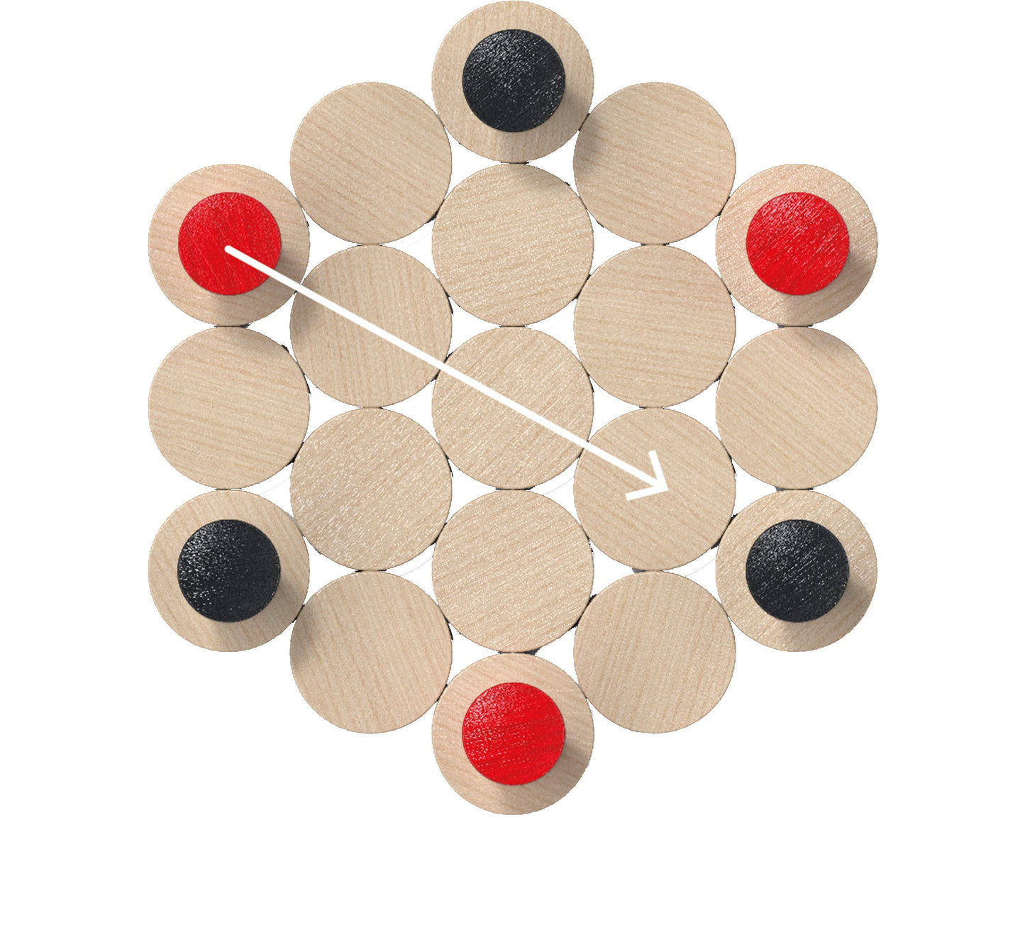 Triplo Board Game - Trò Chơi Chiến Thuật Gỗ Mini - Helvetiq