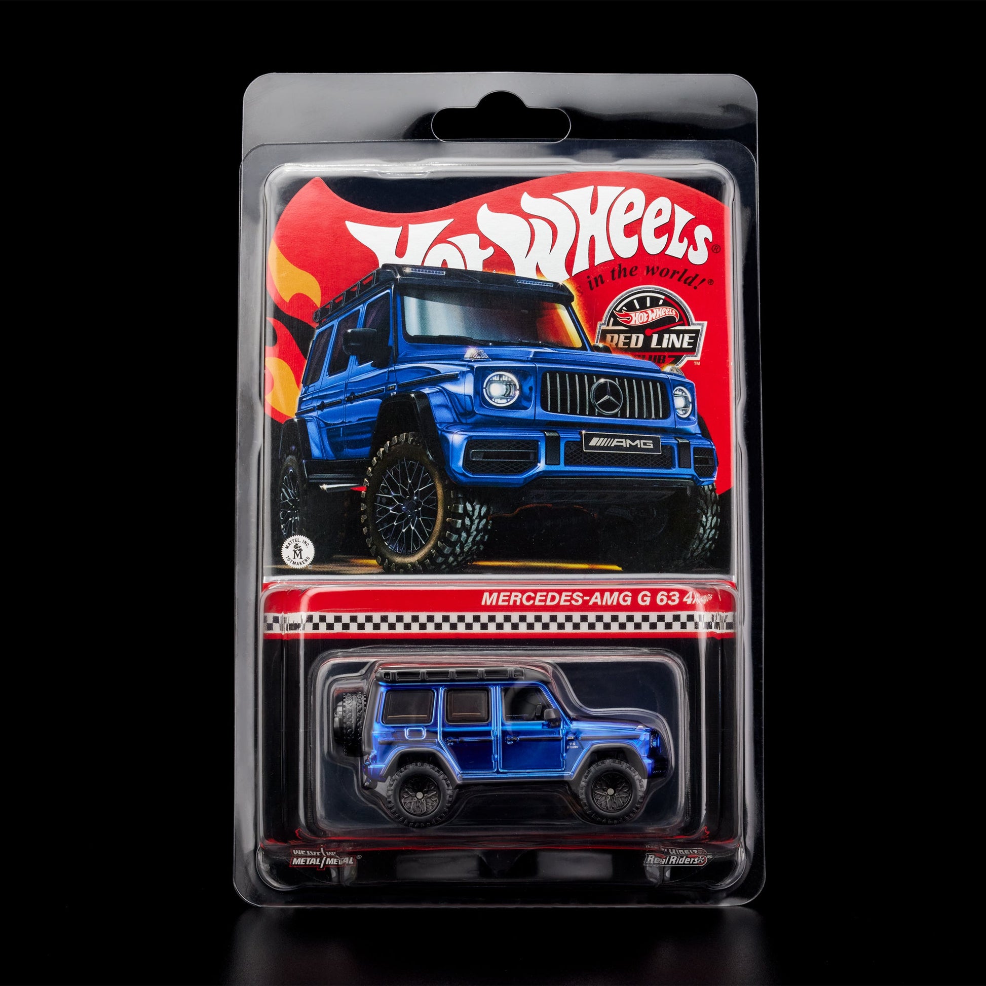 Hot Wheels RLC Mercedes-AMG G 63 4x4² Xe Mô Hình Kim Loại 1:64 Đồ Chơi Sưu Tầm Cao Cấp Mattel - ảnh 4 - Mô hình xe diecast