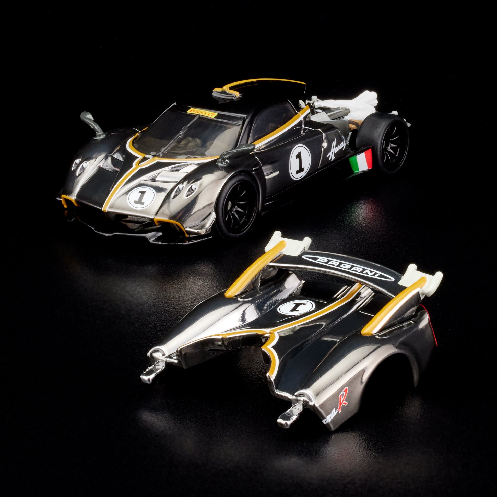 RLC Exclusive ‘21 Pagani Huayra R - Xe Mô Hình Cao Cấp Hot Wheels - Hình ảnh bổ sung 4
