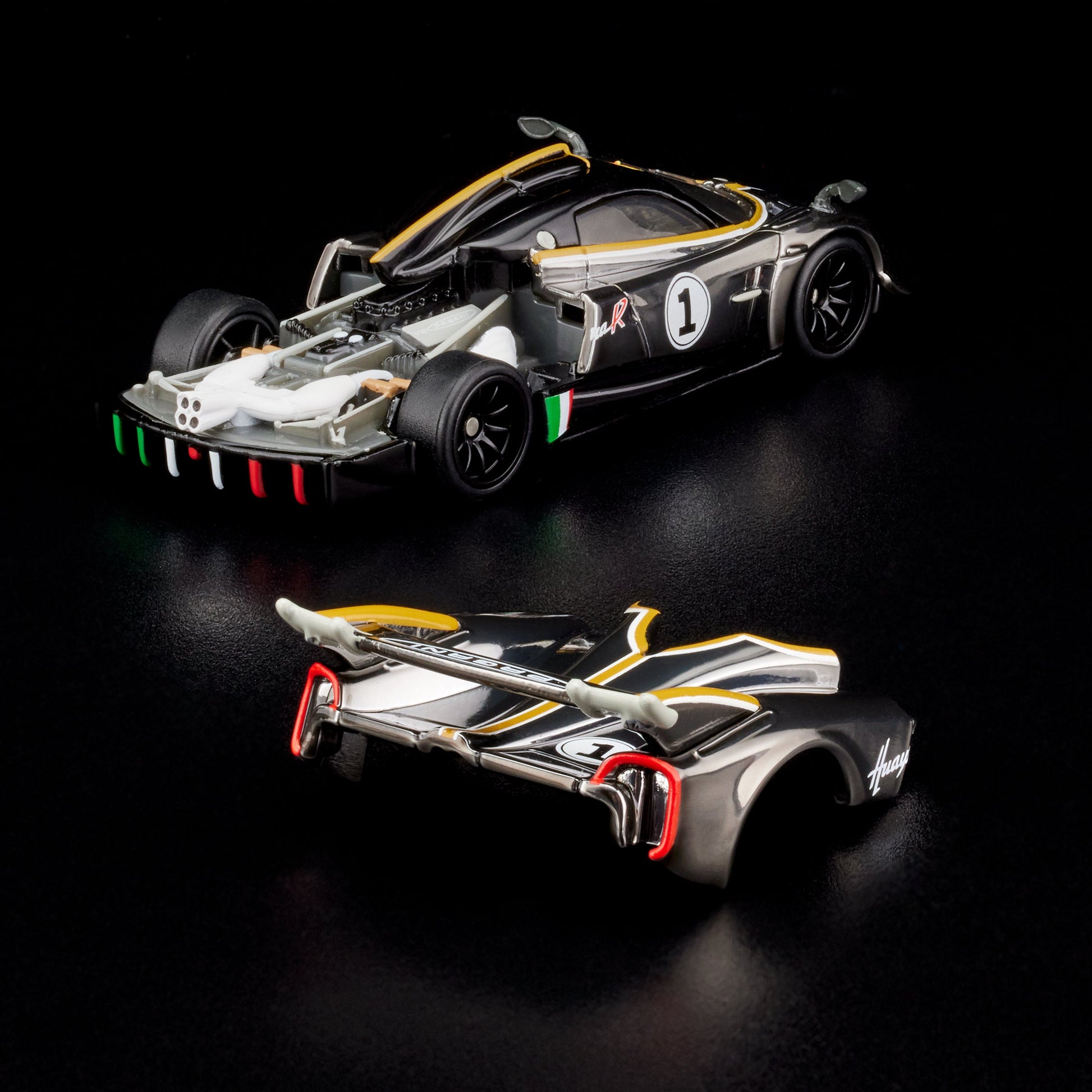 RLC Exclusive ‘21 Pagani Huayra R - Xe Mô Hình Cao Cấp Hot Wheels - Hình ảnh bổ sung 5
