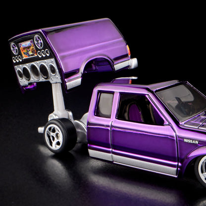 Hot Wheels RLC 1986 Nissan 720 King Cab - Xe Mô Hình Sưu Tầm Cao Cấp Mattel Creations