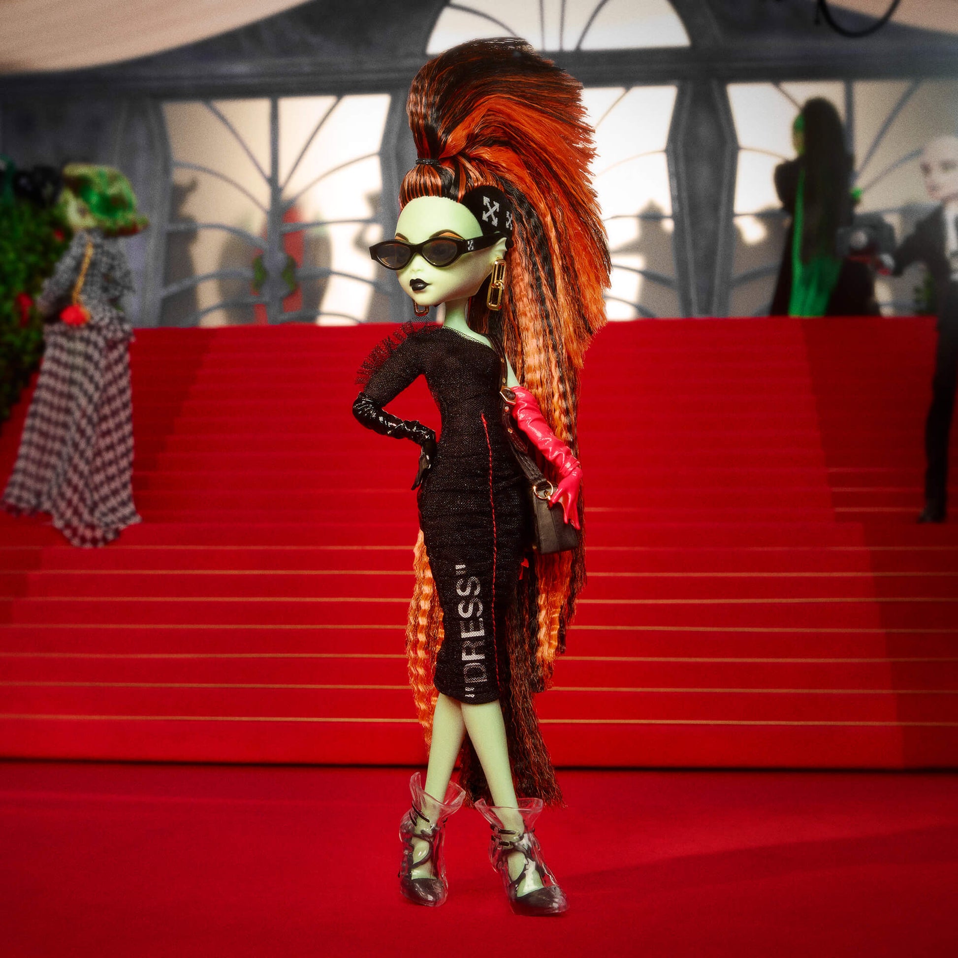 Off-White™ c/o Monster High Electra Melody Doll - Búp Bê Sưu Tầm Cao Cấp - Monster High - Hình ảnh sản phẩm