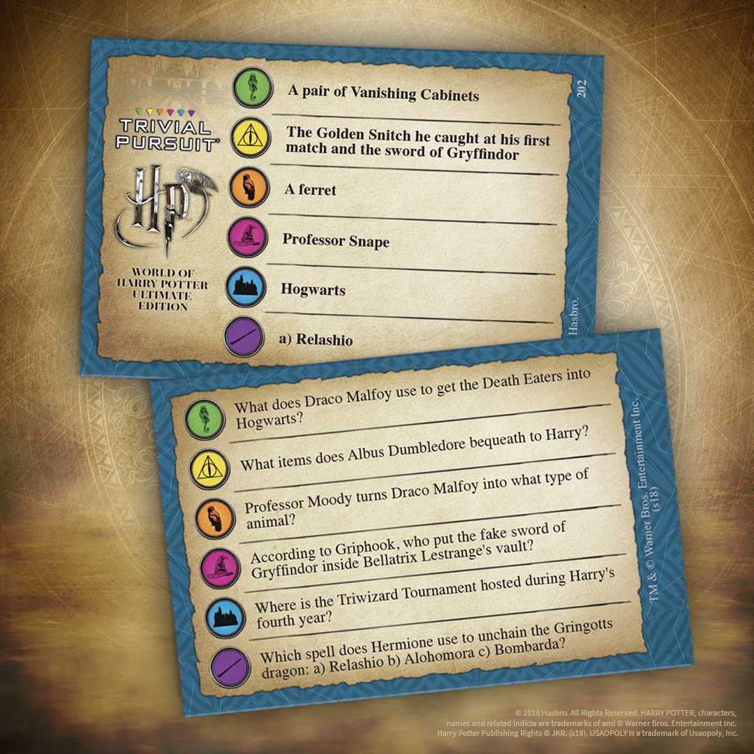 TRIVIAL PURSUIT®: World of Harry Potter™ Ultimate Edition - Trò chơi giải đố kiến thức - The Op Games