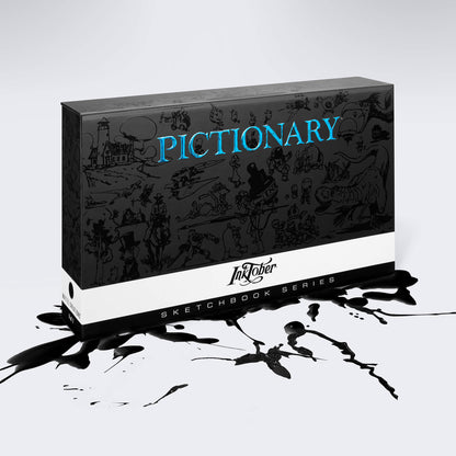 Pictionary Sketchbook x Inktober - Trò Chơi Vẽ Hình Đoán Ý Phiên Bản Giới Hạn Mattel - Hình ảnh chi tiết 2