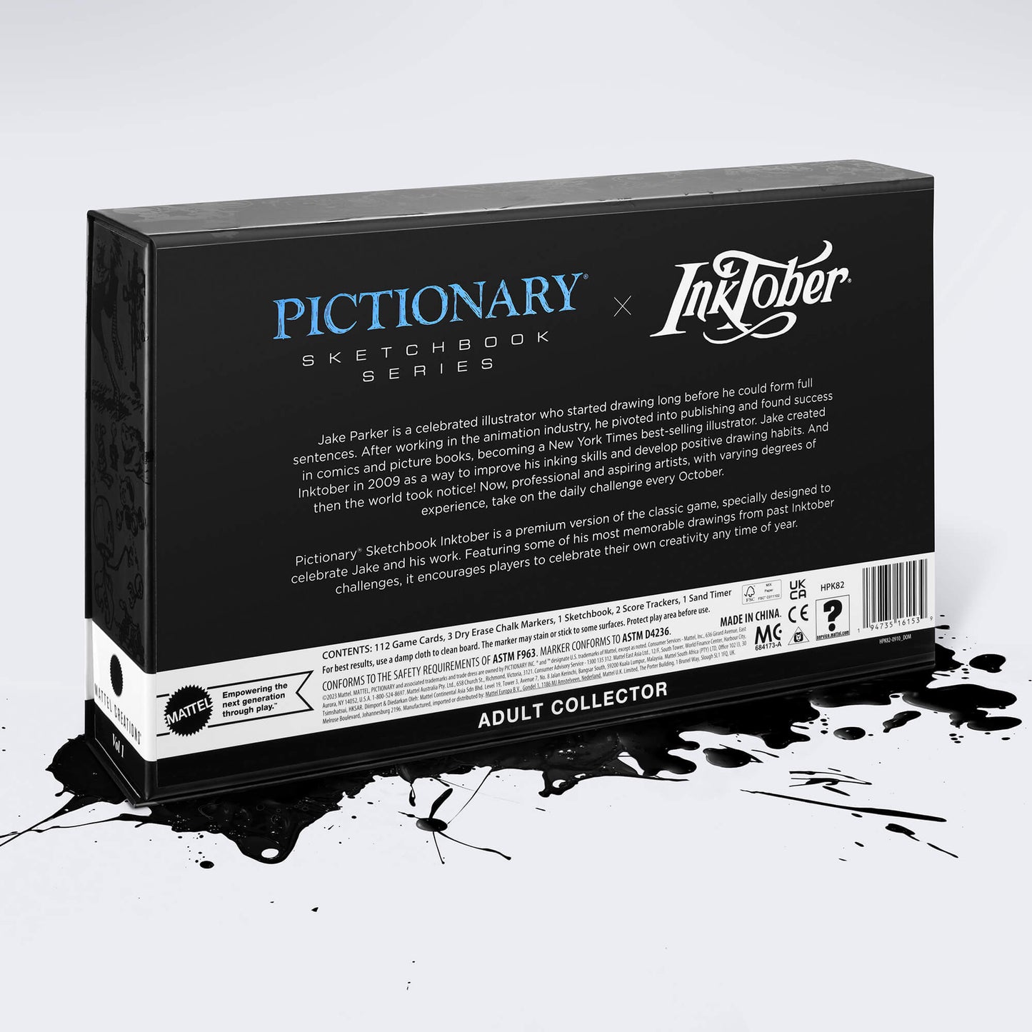 Pictionary Sketchbook x Inktober - Trò Chơi Vẽ Hình Đoán Ý Phiên Bản Giới Hạn Mattel - Góc nhìn khác 3
