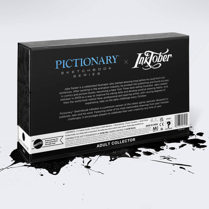 Pictionary Sketchbook x Inktober - Trò Chơi Vẽ Hình Đoán Ý Phiên Bản Giới Hạn Mattel - Góc nhìn khác 3