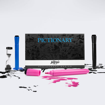 Pictionary Sketchbook x Inktober - Trò Chơi Vẽ Hình Đoán Ý Phiên Bản Giới Hạn Mattel