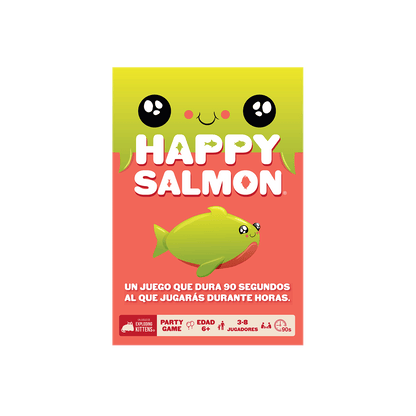 Happy Salmon - Trò chơi thẻ bài tiệc tùng - Exploding Kittens