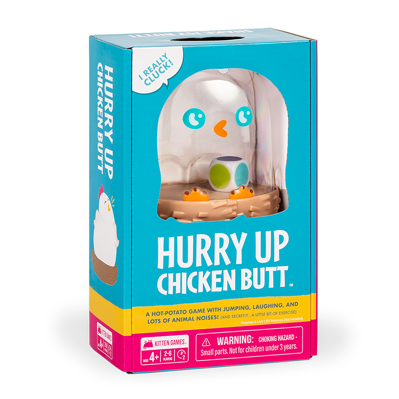 Hurry Up Chicken Butt - Trò chơi vận động cho bé - Exploding Kittens