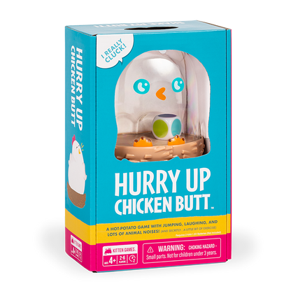 Hurry Up Chicken Butt - Trò chơi vận động cho bé - Exploding Kittens