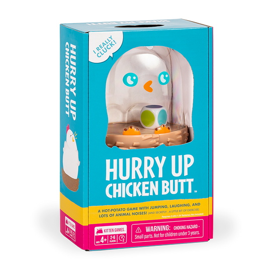 Hurry Up Chicken Butt - Trò chơi vận động cho bé - Exploding Kittens