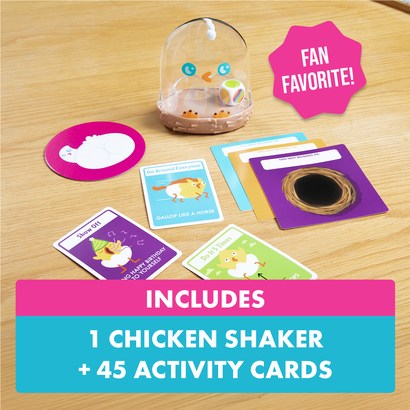 Hurry Up Chicken Butt - Trò chơi vận động cho bé - Exploding Kittens