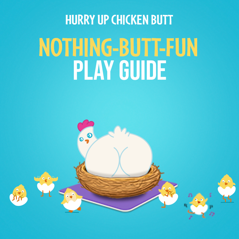 Hurry Up Chicken Butt - Trò chơi vận động cho bé - Exploding Kittens