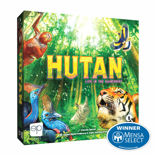 HUTAN - Board game chiến thuật xây dựng rừng nhiệt đới - The Op Games