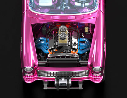 RLC Exclusive 1:18 Scale ‘55 Chevy Bel Air Gasser “Candy Striper” - Xe Mô Hình Tỉ Lệ 1:18 Cao Cấp Hot Wheels