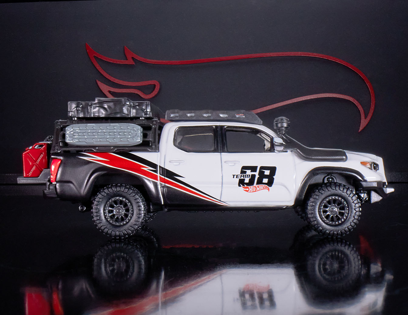 Hot Wheels Elite 64 Mod Shop '17 Toyota Tacoma Xe Mô Hình Kim Loại Hot Wheels