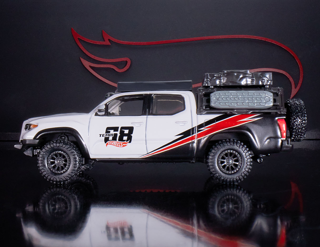Hot Wheels Elite 64 Mod Shop '17 Toyota Tacoma Xe Mô Hình Kim Loại Hot Wheels