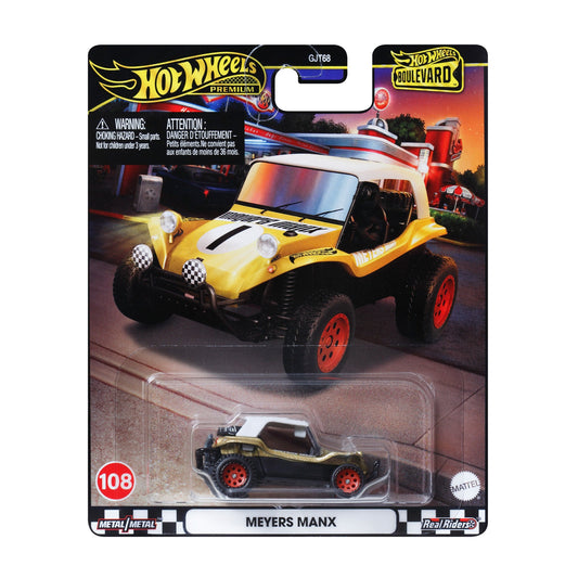 Hot Wheels Boulevard Meyers Manx - Xe mô hình kim loại tỉ lệ 1:64 Hot Wheels Mattel
