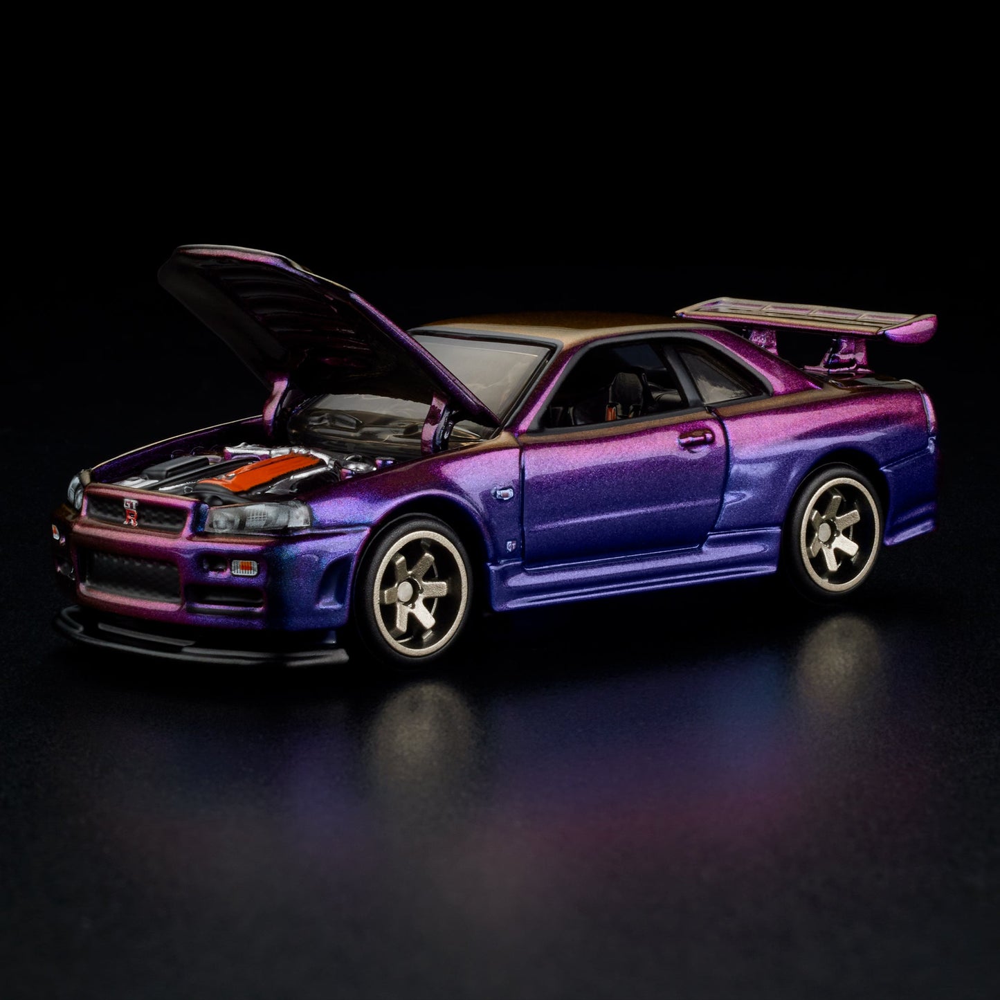 RLC Exclusive Nissan Skyline GT-R BNR34 - Mô Hình Xe Đồ Chơi Sưu Tầm Hot Wheels - Hình ảnh chi tiết 2