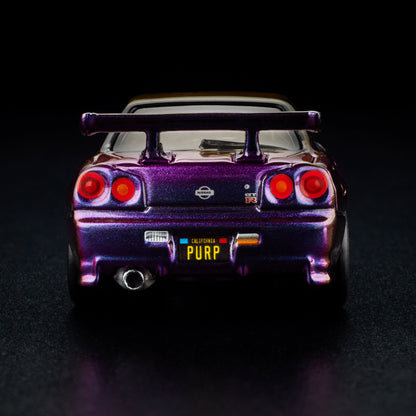 RLC Exclusive Nissan Skyline GT-R BNR34 - Mô Hình Xe Đồ Chơi Sưu Tầm Hot Wheels - Hình ảnh bổ sung 5