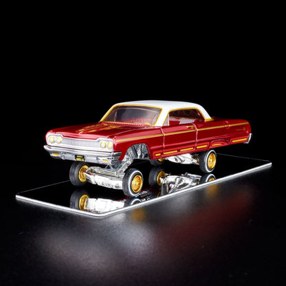 RLC Exclusive 1964 Chevy Impala SS - Mô Hình Xe Lowrider Cao Cấp Hot Wheels - Hình ảnh bổ sung 4