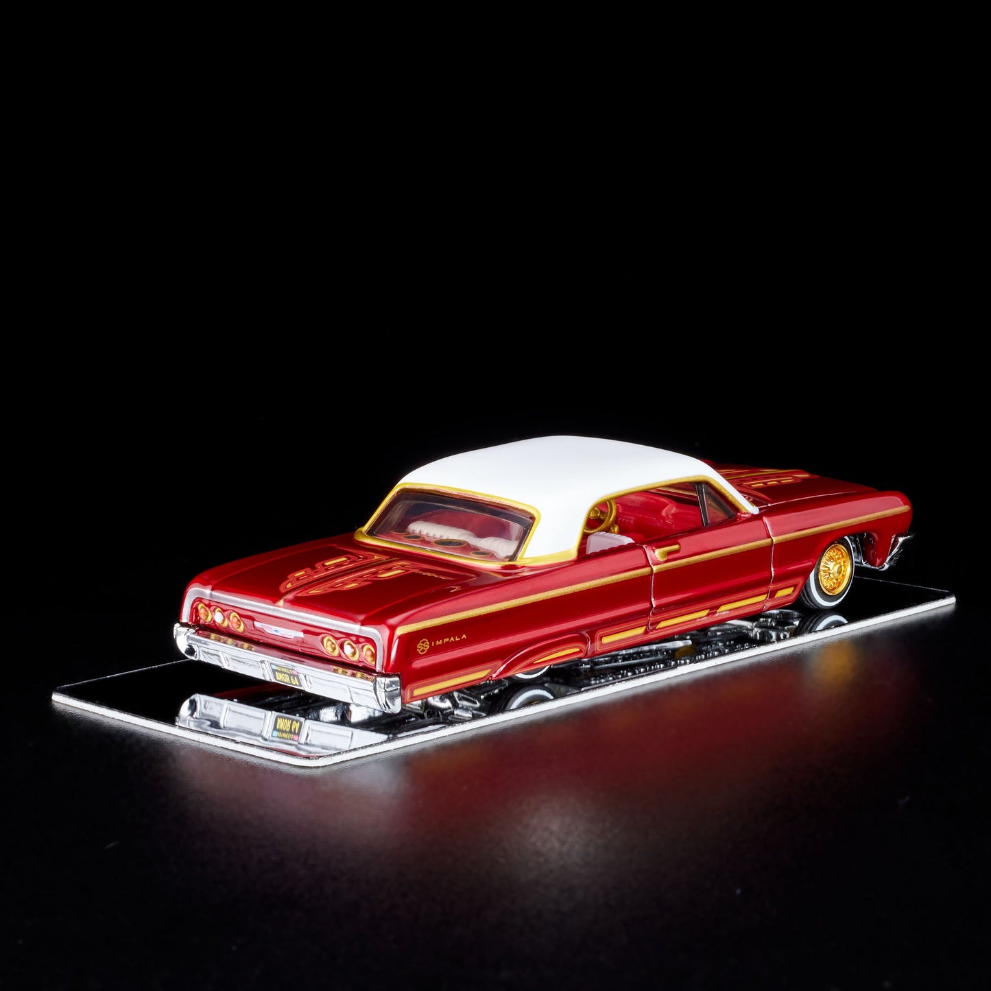 RLC Exclusive 1964 Chevy Impala SS - Mô Hình Xe Lowrider Cao Cấp Hot Wheels - Hình ảnh bổ sung 7