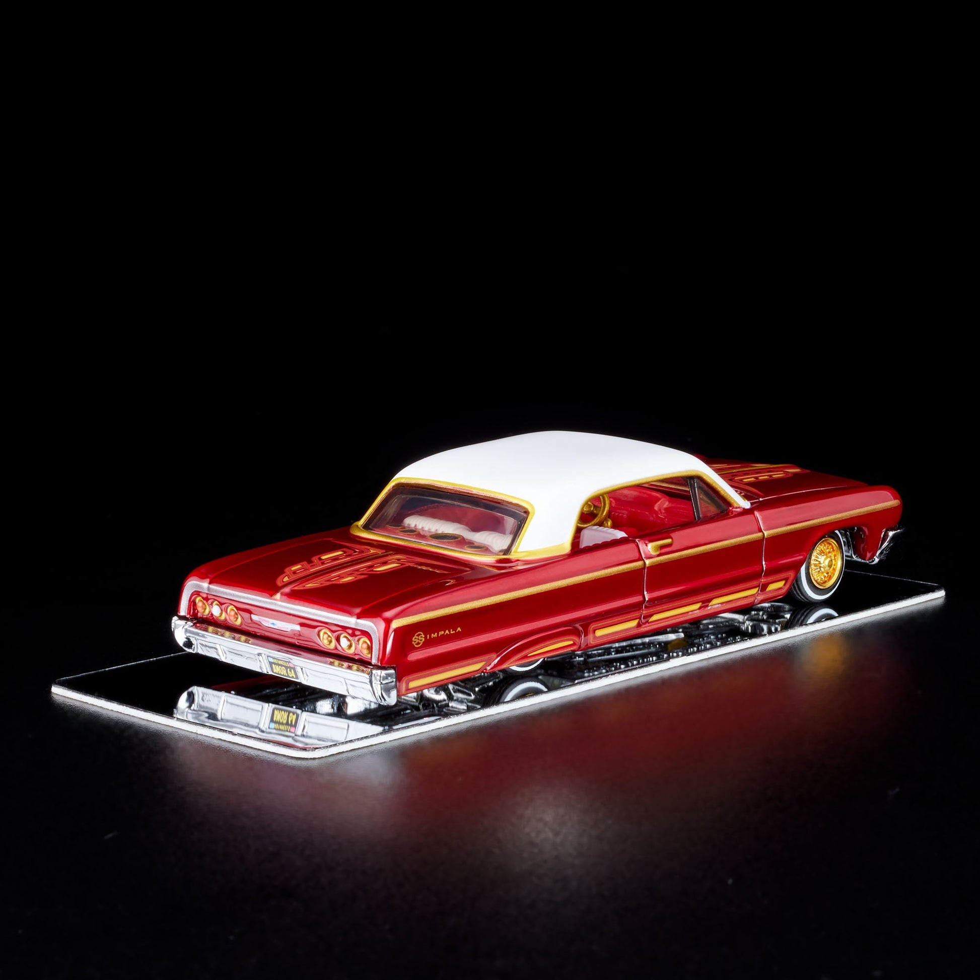 RLC Exclusive 1964 Chevy Impala SS - Mô Hình Xe Lowrider Cao Cấp Hot Wheels - Hình ảnh bổ sung 7