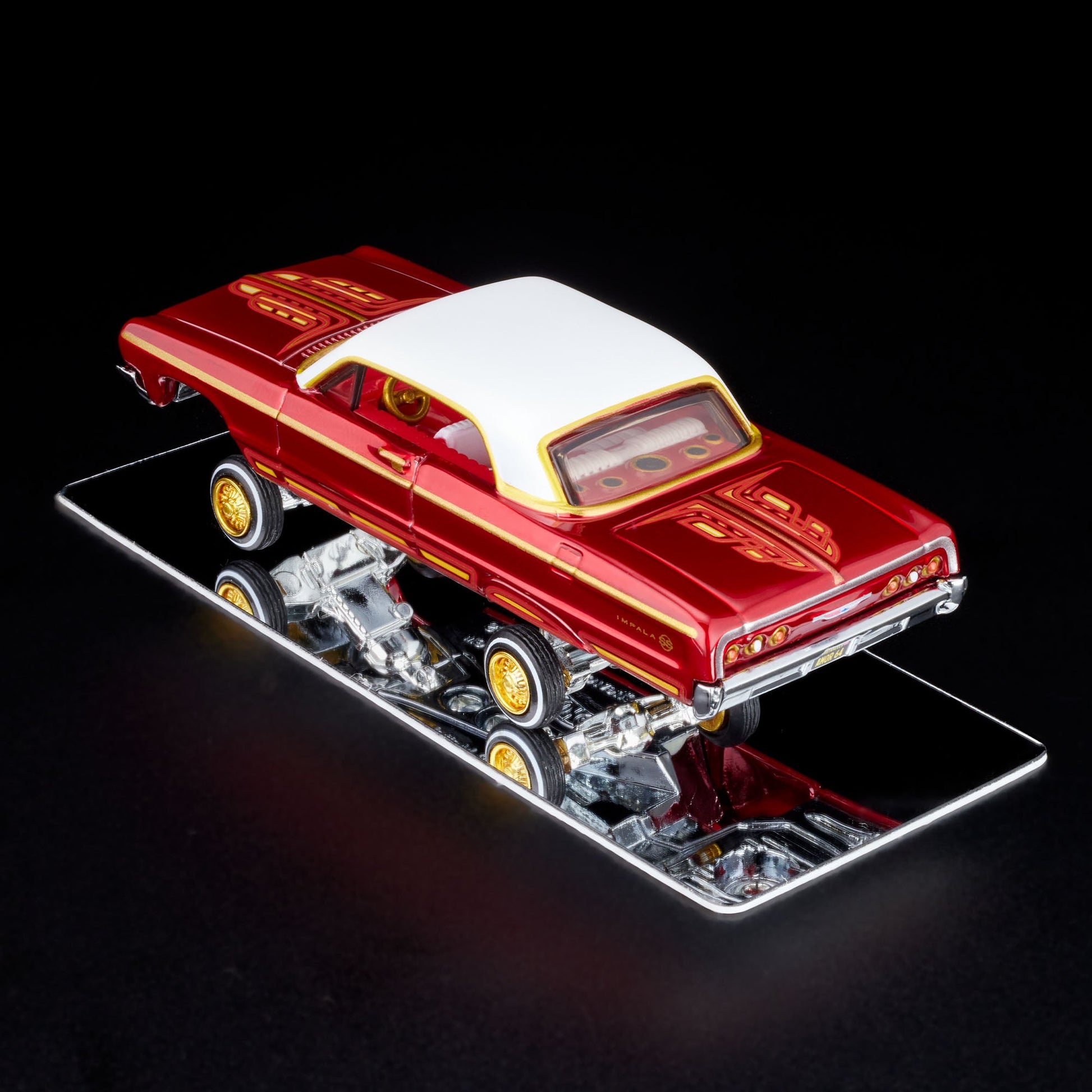 RLC Exclusive 1964 Chevy Impala SS - Mô Hình Xe Lowrider Cao Cấp Hot Wheels Hot Wheels - ảnh 4 - Mô hình xe ô tô
