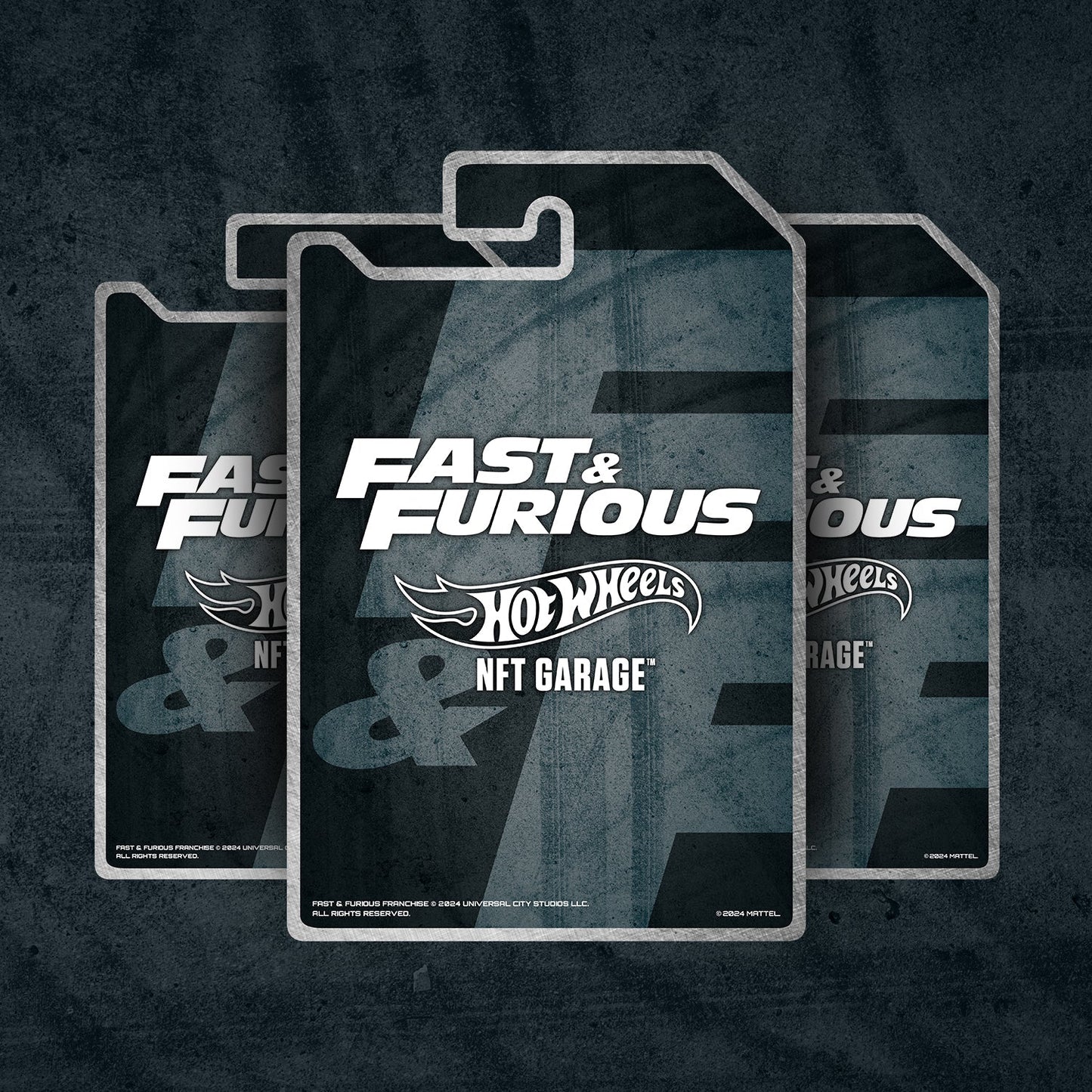 Hot Wheels Fast & Furious 2024: Pack of 9 Virtual Collectibles - Bộ Sưu Tập Thẻ NFT Vật Phẩm Ảo - Mattel Creations - Hình ảnh sản phẩm