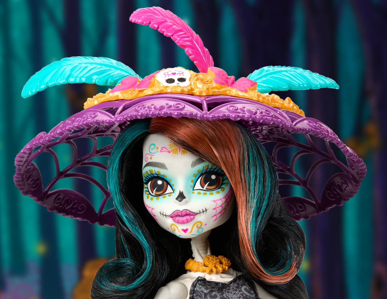 Monster High Skelita Calaveras Dia de Muertos 2024 Doll - Búp Bê Sưu Tầm Lễ Hội Người Chết - Mattel Creations