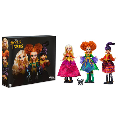 Disney's Hocus Pocus Skullector Dolls - Bộ 3 Búp Bê Phù Thủy Sanderson - Monster High Monster High - ảnh 8 - Art toys