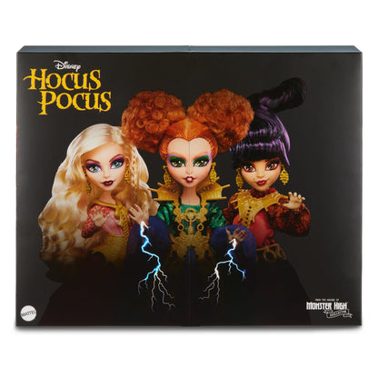 Disney's Hocus Pocus Skullector Dolls - Bộ 3 Búp Bê Phù Thủy Sanderson - Monster High