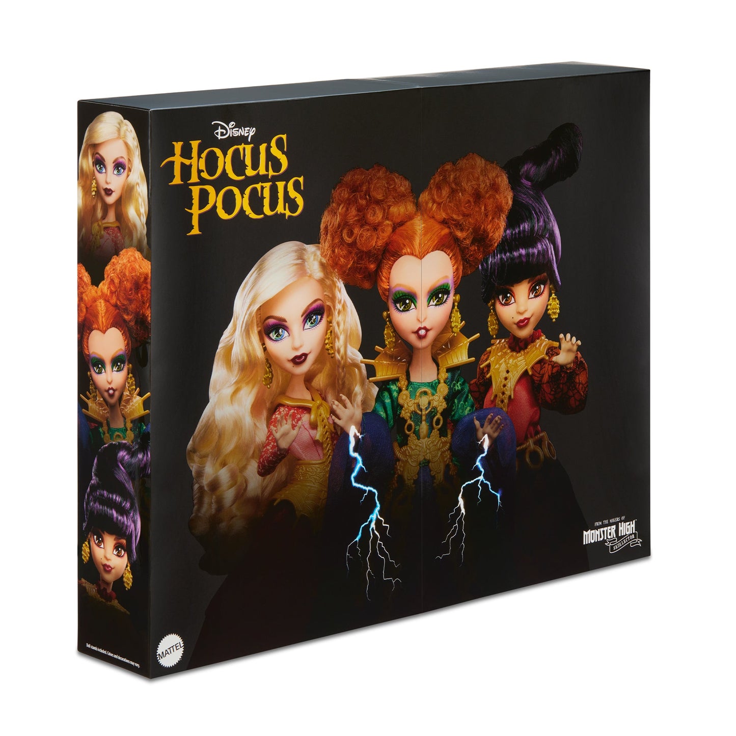 Disney's Hocus Pocus Skullector Dolls - Bộ 3 Búp Bê Phù Thủy Sanderson - Monster High