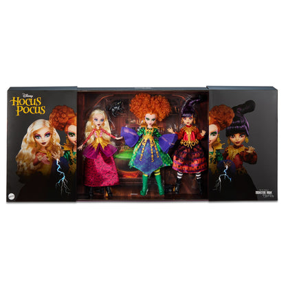 Disney's Hocus Pocus Skullector Dolls - Bộ 3 Búp Bê Phù Thủy Sanderson - Monster High