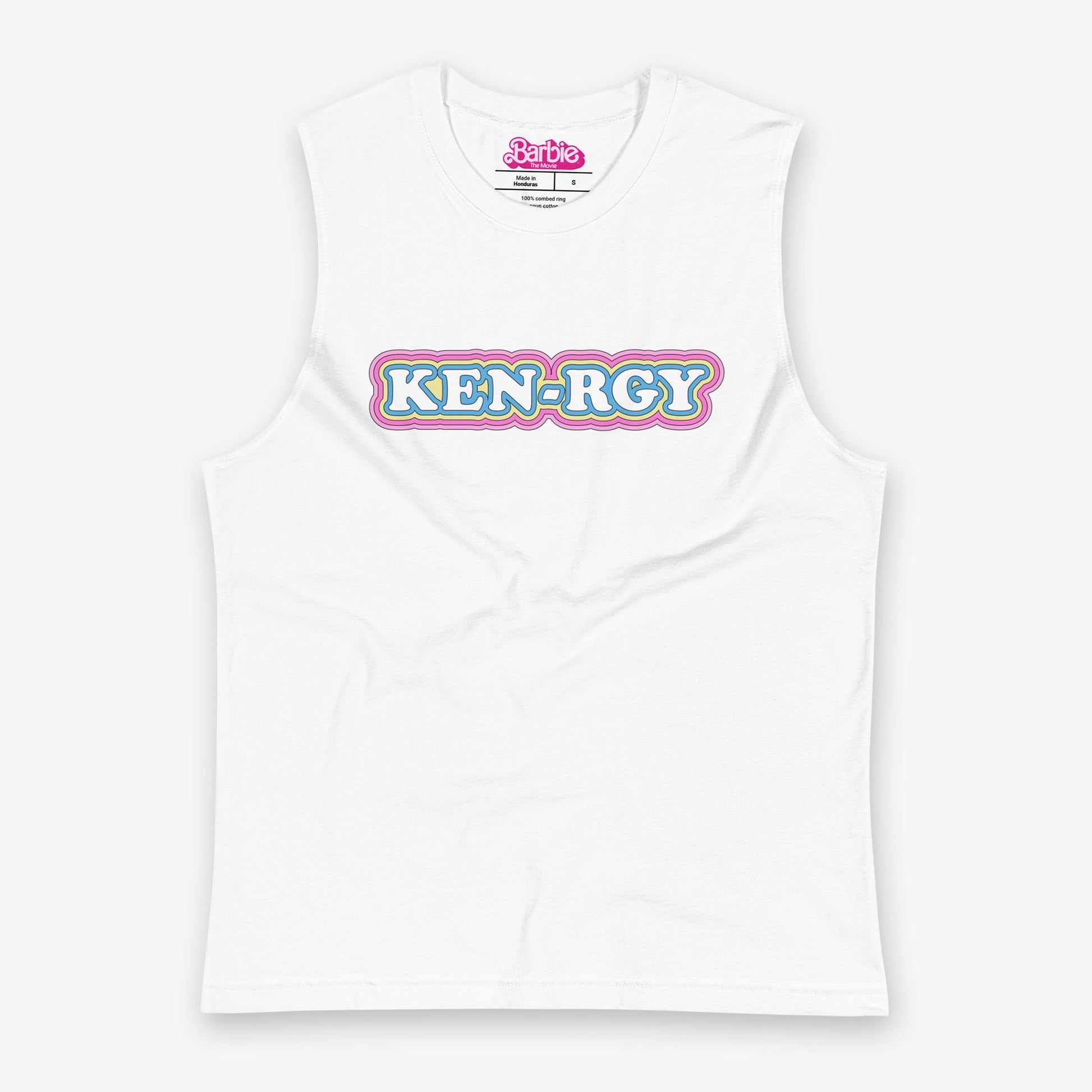 Barbie The Movie “KEN-RGY” Muscle Tee - Áo Ba Lỗ Thời Trang Unisex - Mattel Creations - Hình ảnh sản phẩm