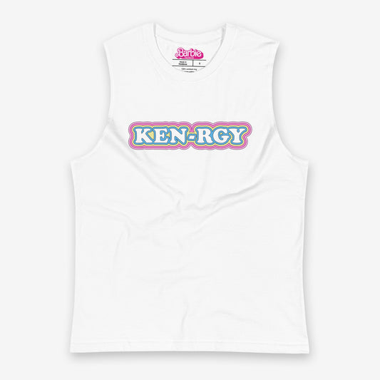 Barbie The Movie “KEN-RGY” Muscle Tee - Áo Ba Lỗ Thời Trang Unisex - Mattel Creations - Hình ảnh sản phẩm