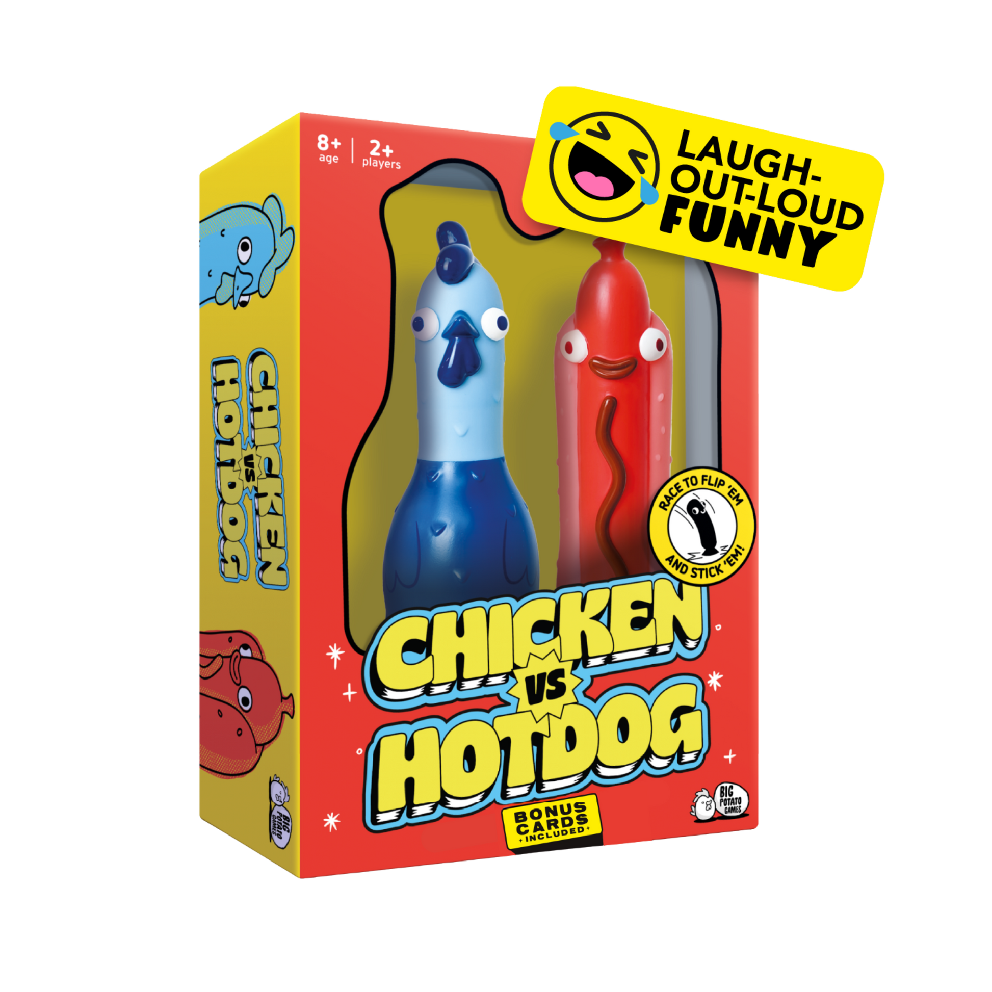 Chicken vs Hotdog | Trò chơi Party Lật và Dính | Big Potato - Hình ảnh chi tiết 2