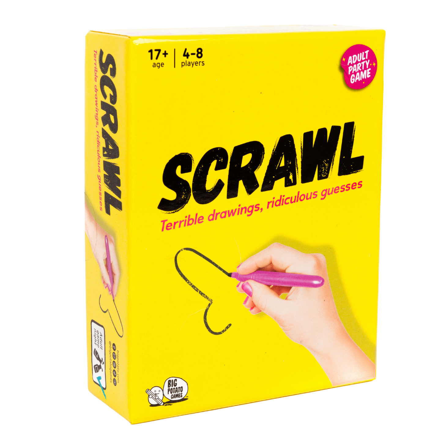 Scrawl - Board Game Vẽ Hình Hài Hước Cho Người Lớn - Big Potato Games