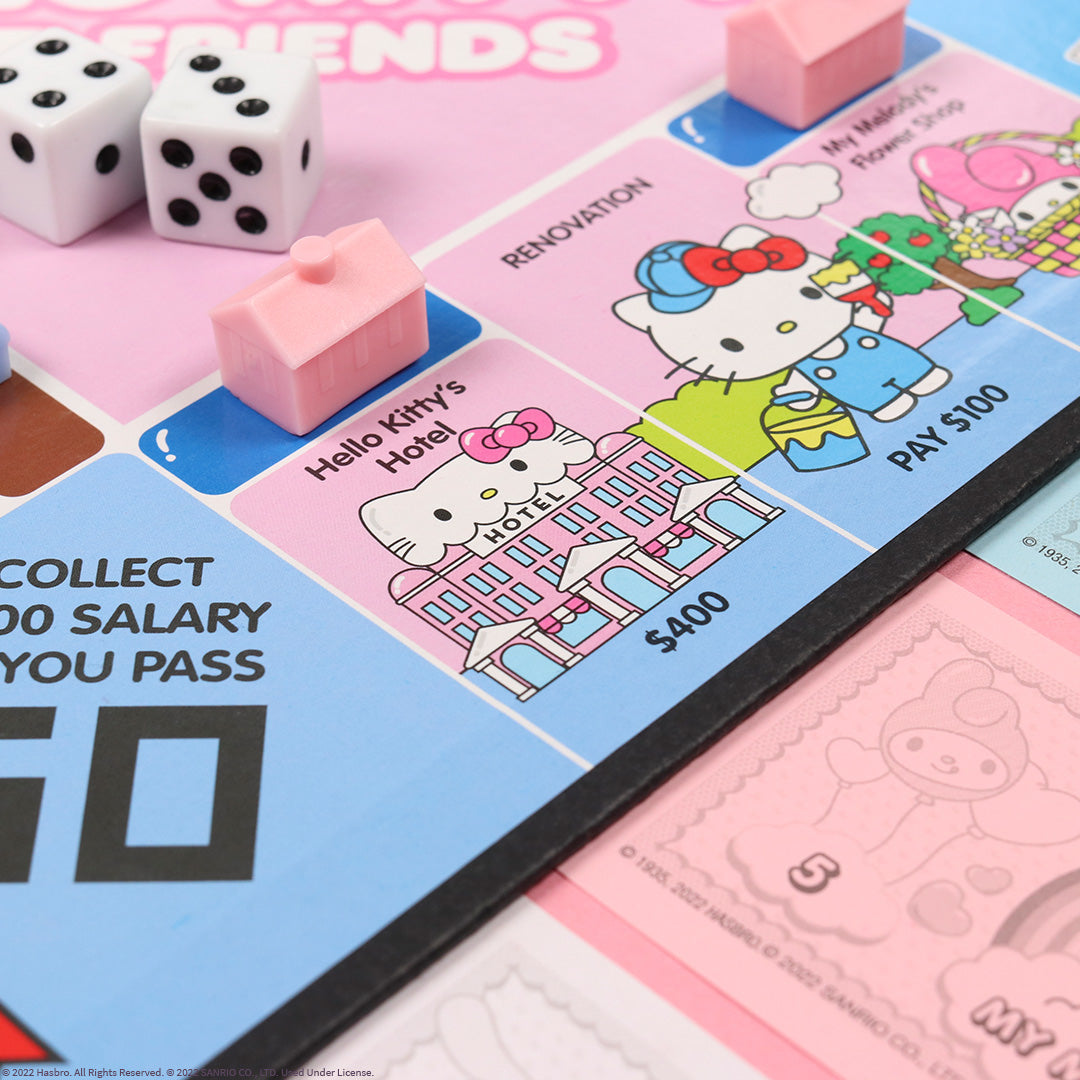 MONOPOLY®: Hello Kitty® & Friends - Cờ tỷ phú phiên bản đặc biệt - The Op Games