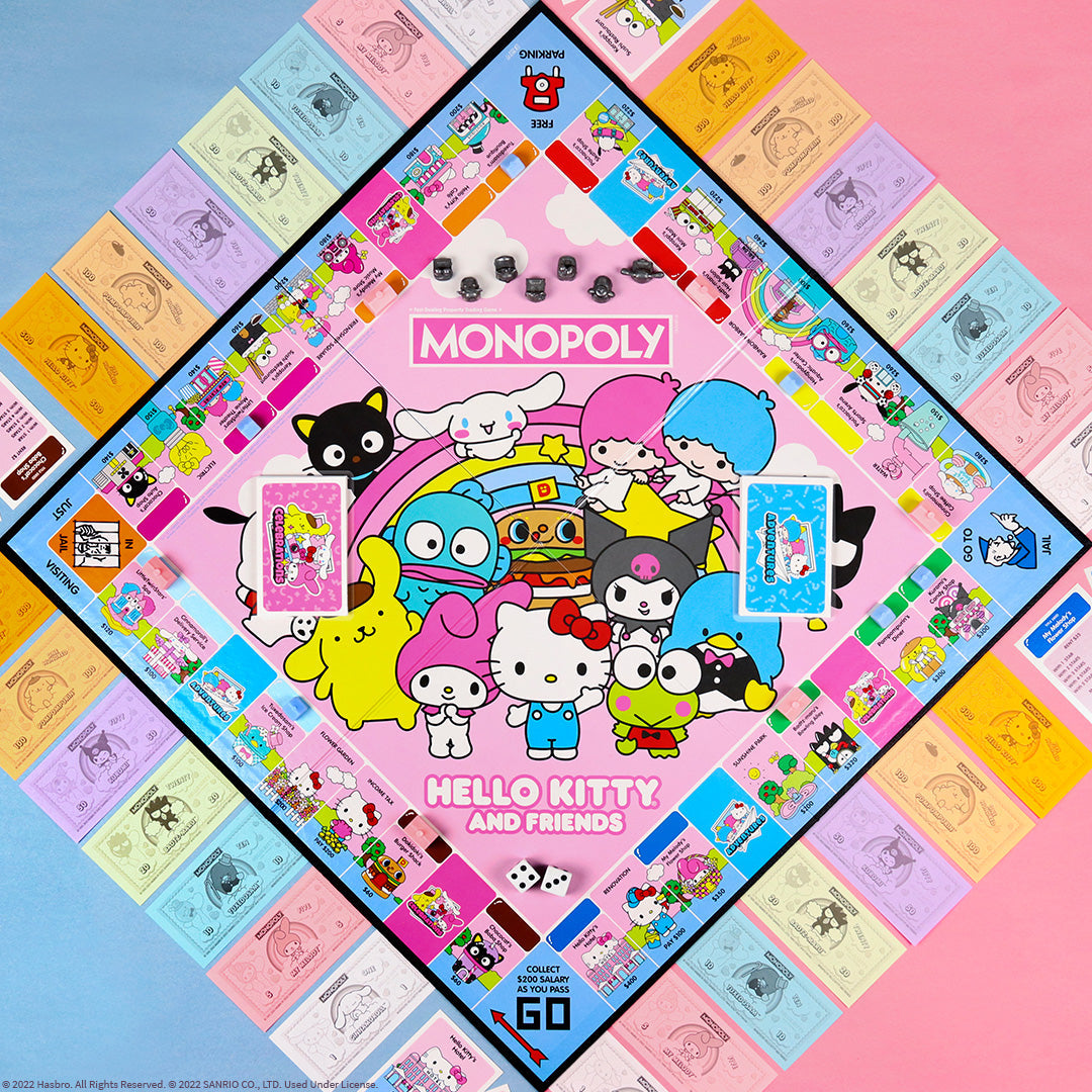 MONOPOLY®: Hello Kitty® & Friends - Cờ tỷ phú phiên bản đặc biệt - The Op Games