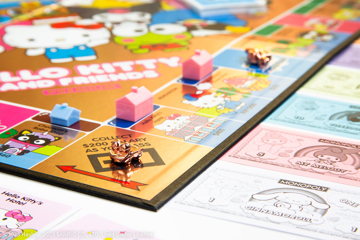 MONOPOLY®: Hello Kitty® and Friends Premium - Cờ Tỷ Phú Bản Cao Cấp - The Op Games