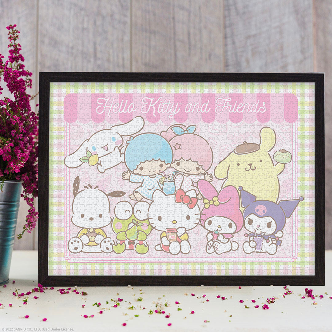 Hello Kitty® and Friends "My Favorite Flavor" 1000 Piece Puzzle - Đồ Chơi Xếp Hình - The Op Games - Hình ảnh bổ sung 4