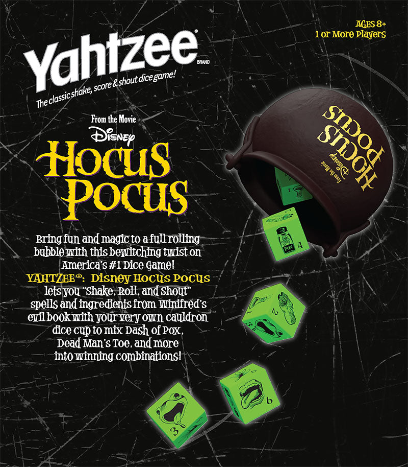 YAHTZEE®: Disney Hocus Pocus - Trò chơi xúc xắc ma thuật - The Op Games