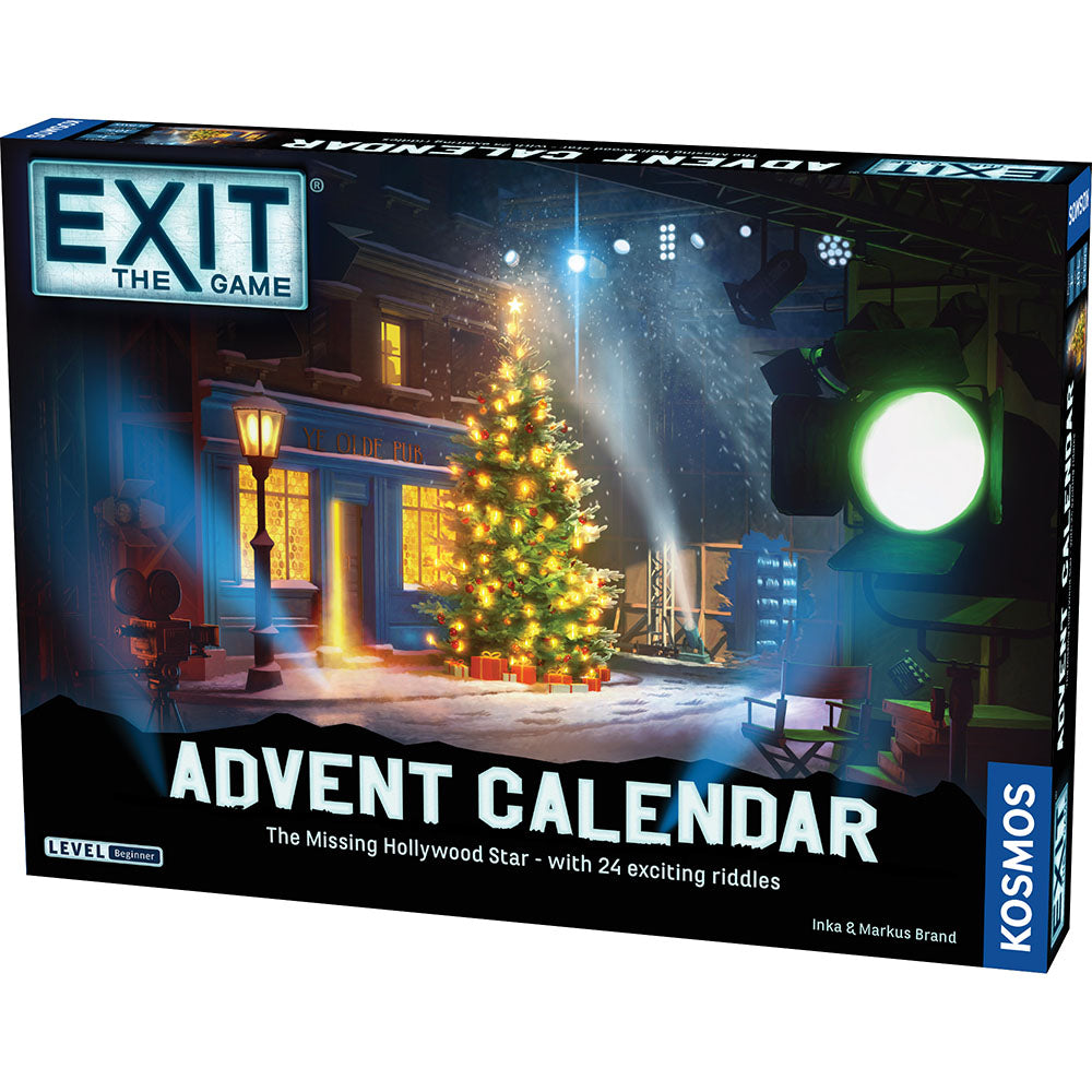 EXIT: The Game - Advent Calendar - The Missing Hollywood Star | Board Game Giải Đố Lịch Mùa Vọng | Thames & Kosmos - Hình ảnh sản phẩm