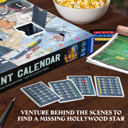 EXIT: The Game - Advent Calendar - The Missing Hollywood Star | Board Game Giải Đố Lịch Mùa Vọng | Thames & Kosmos - Góc nhìn khác 3