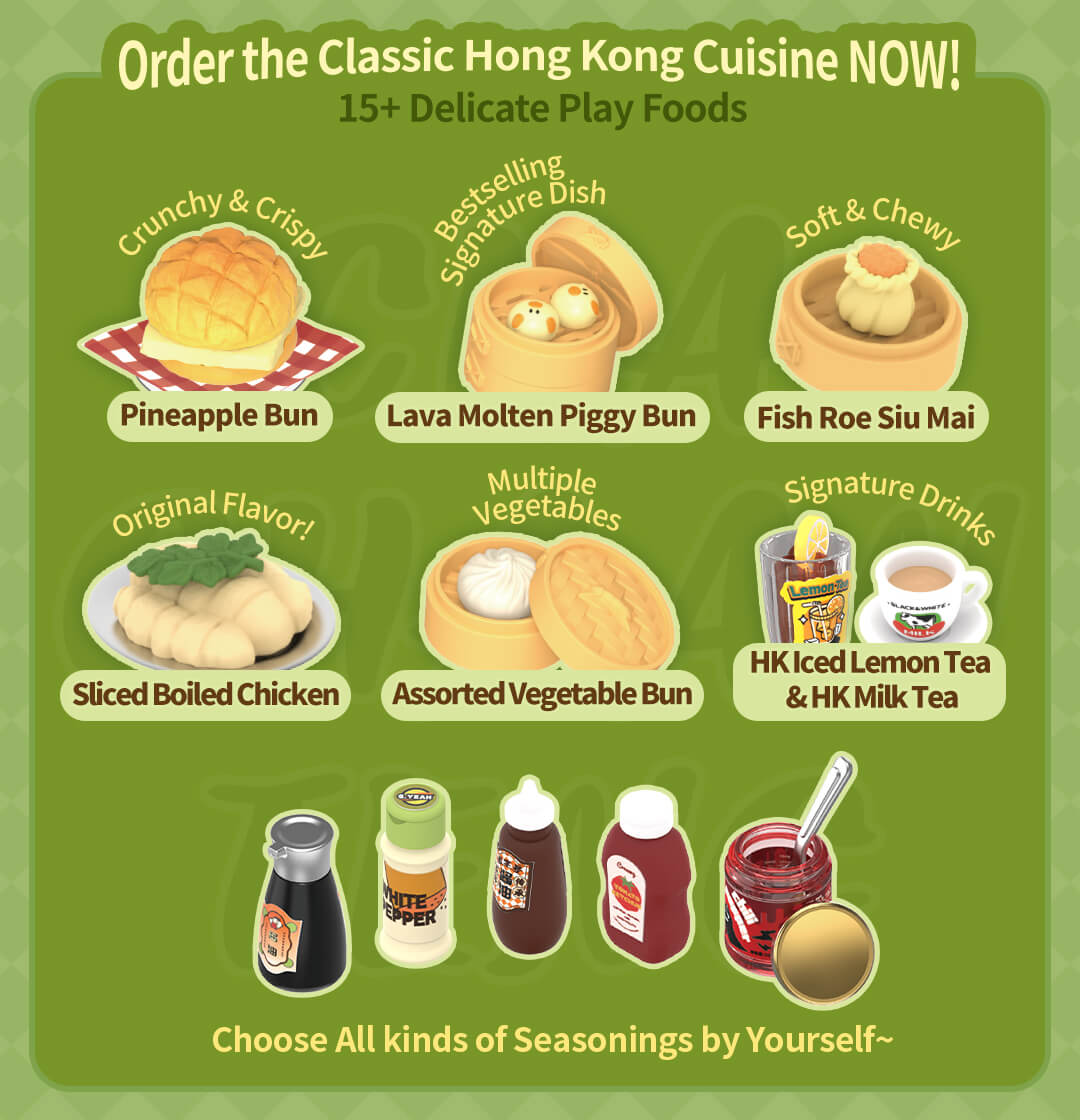 Rolife Hong Kong Bites Cafe DIY Miniature House DW021 - Mô hình tiệm ăn Hồng Kông lắp ráp - Rolife