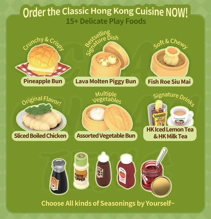 Rolife Hong Kong Bites Cafe DIY Miniature House DW021 - Mô hình tiệm ăn Hồng Kông lắp ráp - Rolife