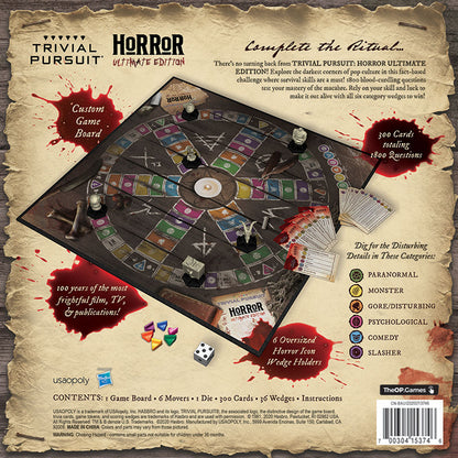 TRIVIAL PURSUIT®: Horror Ultimate Edition - Board Game Thử Thách Kinh Dị - Hasbro